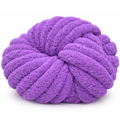 Purple - Super Jumbo Chunky Chenille Yarn (#7 Jumbo)