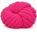 Rose Pink - Super Jumbo Chunky Chenille Yarn (#7 Jumbo)