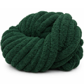 Midnight Teal - Super Jumbo Chunky Chenille Yarn (#7 Jumbo)