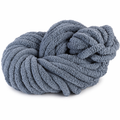 Dark Grey - Super Jumbo Chunky Chenille Yarn (#7 Jumbo)