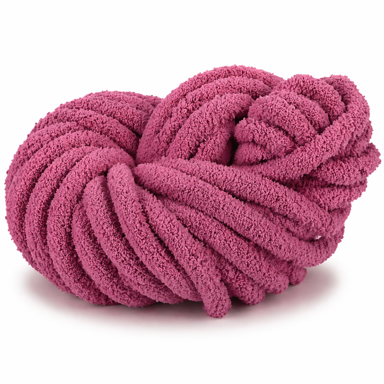 Eggplant - Super Jumbo Chunky Chenille Yarn (#7 Jumbo)