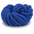 Royal Blue - Super Jumbo Chunky Chenille Yarn (#7 Jumbo)