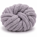 Stone Grey - Super Jumbo Chunky Chenille Yarn (#7 Jumbo)