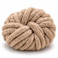 Teddy Brown - Super Jumbo Chunky Chenille Yarn (#7 Jumbo)