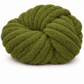 Moss Green - #7 Super Chunky Chenille Yarn - 8.8oz / 28-29 Yards