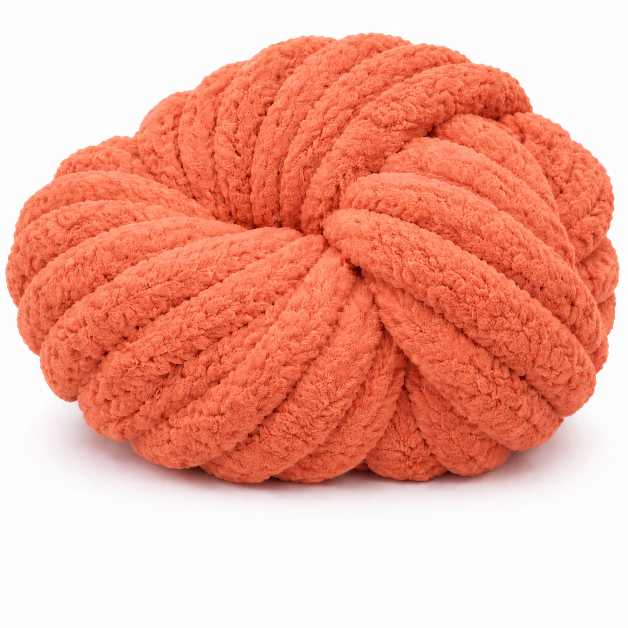 Coral - #7 Super Chunky Chenille Yarn - 8.8oz / 28-29 Yards