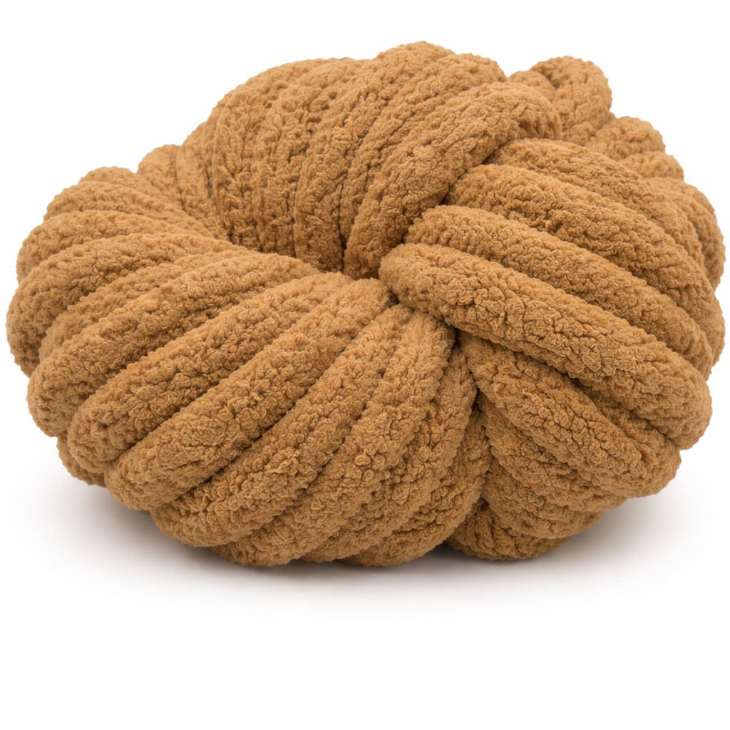 Olive Green - Super Jumbo Chunky Chenille Yarn (#7 Jumbo)
