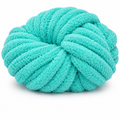 Turquoise - #7 Super Chunky Chenille Yarn - 8.8oz / 28-29 Yards