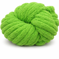 Emerald Green - Super Jumbo Chunky Chenille Yarn (#7 Jumbo)