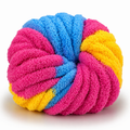 Berry Fizz - Variegated Chunky Chenille Yarn (#7 Jumbo)