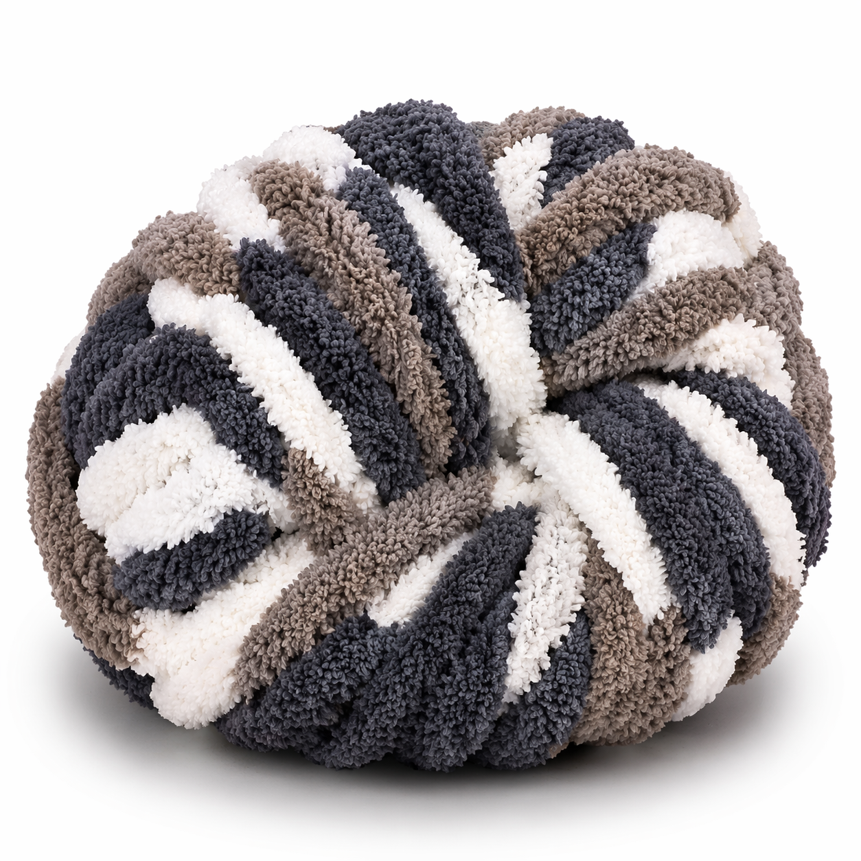 Driftwood - Variegated Chunky Chenille Yarn (#7 Jumbo)