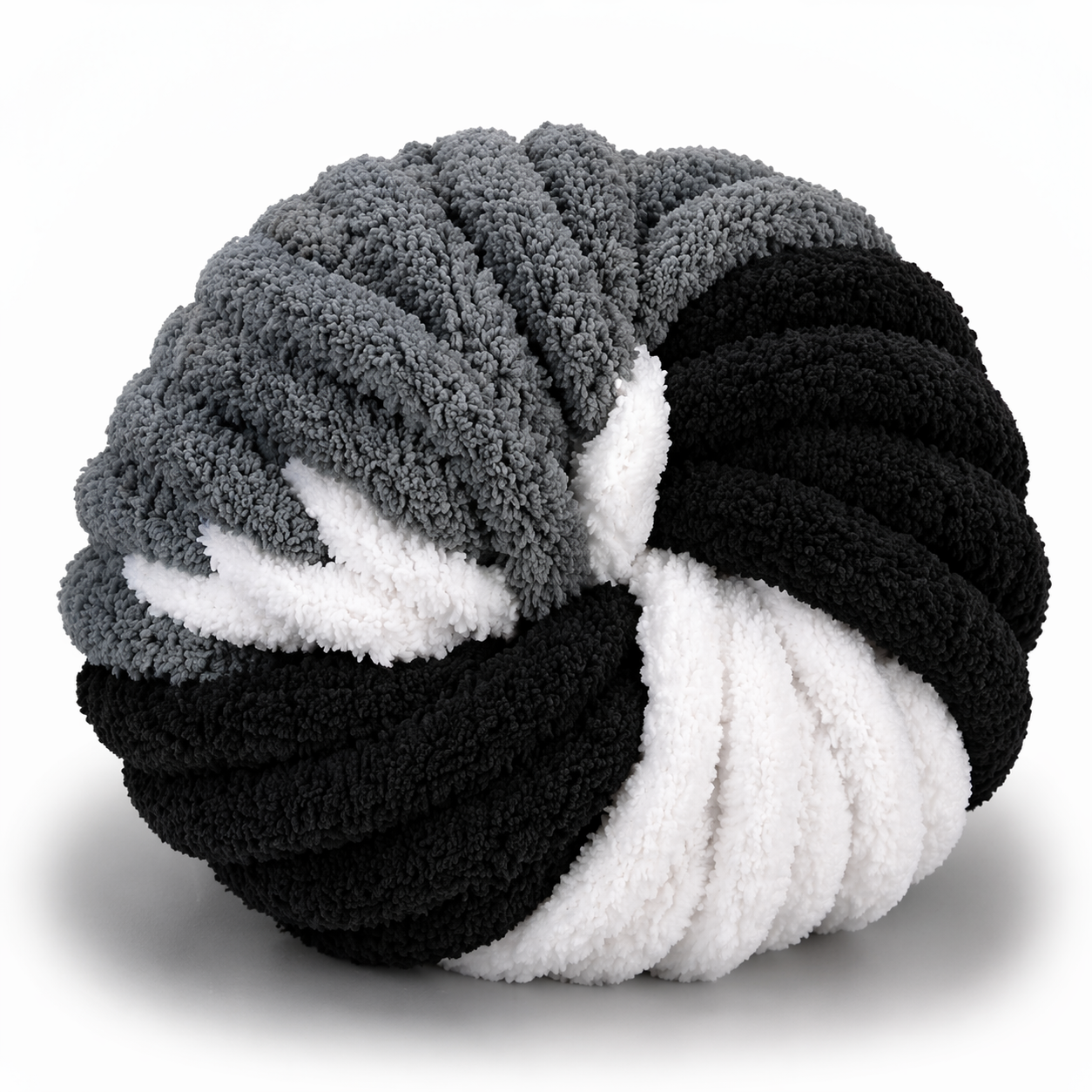 Night & Day - Variegated Chunky Chenille Yarn (#7 Jumbo)