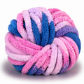 Sugar Plum - Variegated Chunky Chenille Yarn (#7 Jumbo)