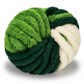 Evergreen - Variegated Chunky Chenille Yarn (#7 Jumbo)
