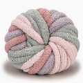 Dusty Rose - #7 Variegated Chunky Chenille Yarn - 8.8oz / 28-29 Yards