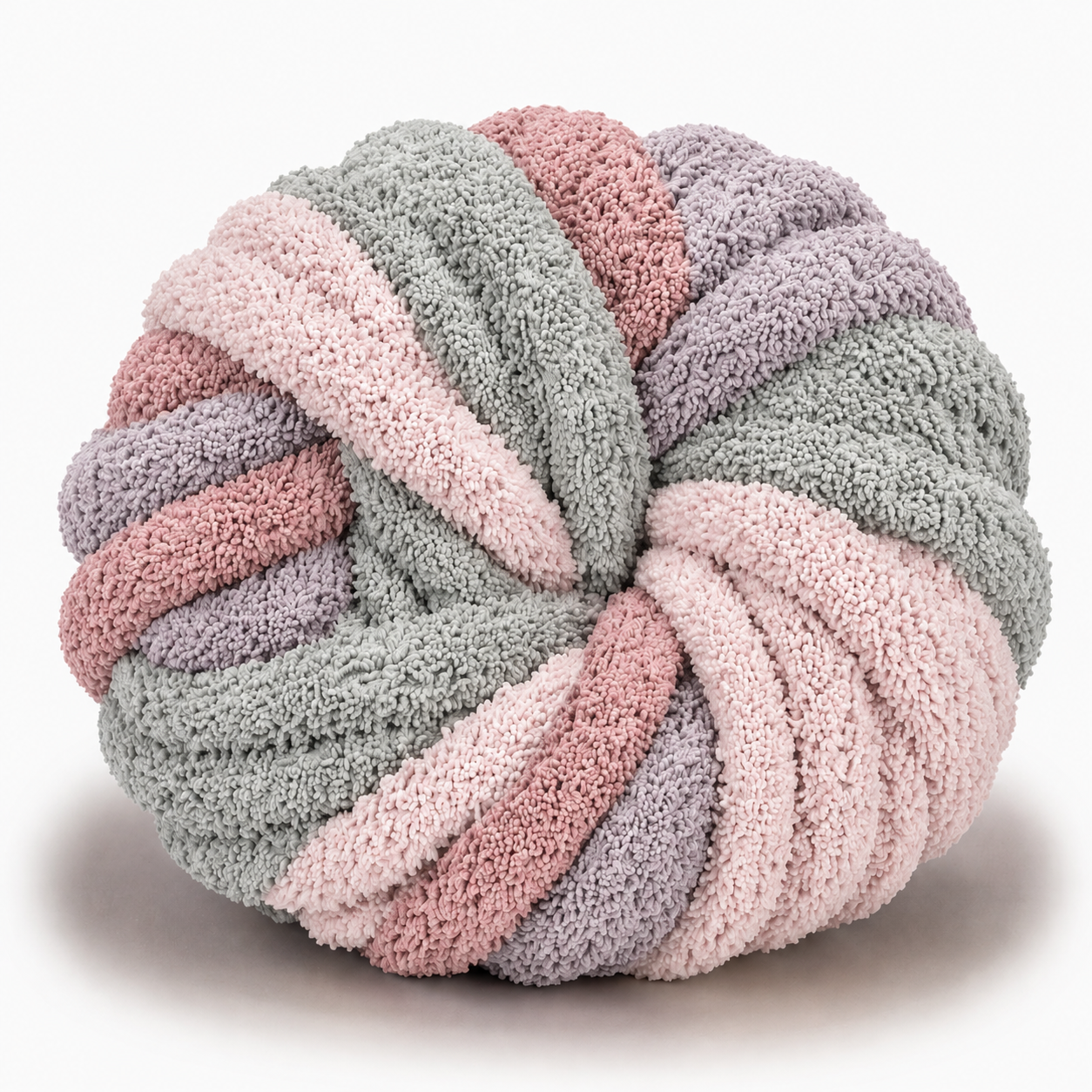 Dusty Rose - #7 Variegated Chunky Chenille Yarn - 8.8oz / 28-29 Yards