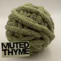 Muted Thyme  - #7 Super Chunky Chenille Yarn - 8.8oz / 28-29 Yards