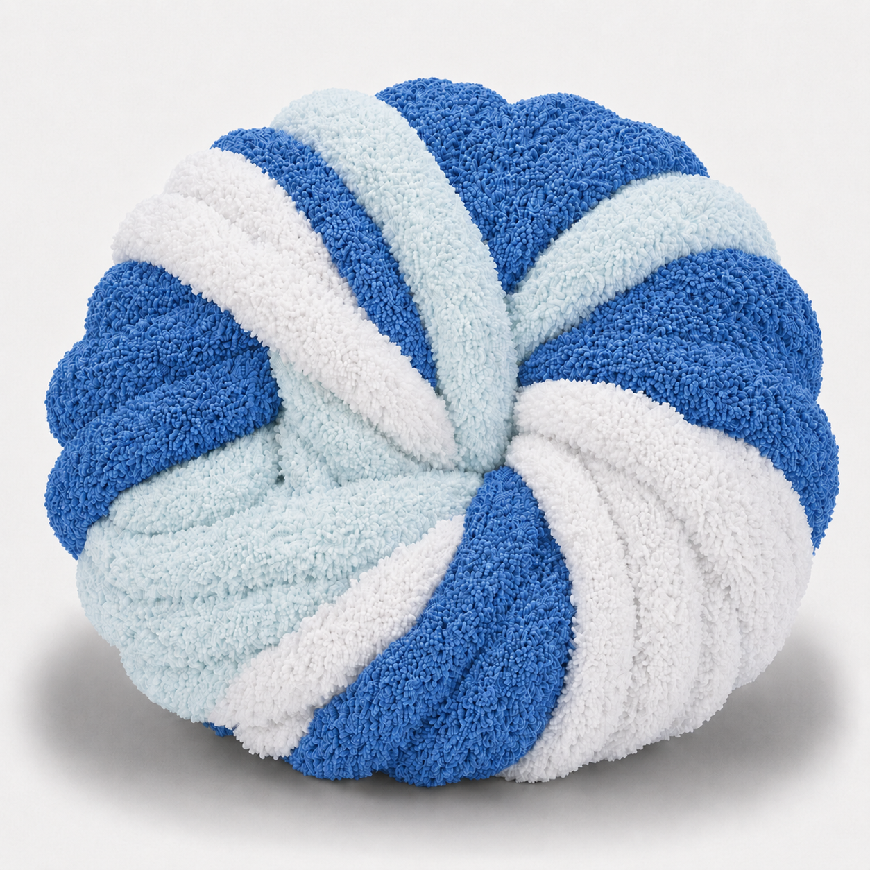 Snuggle Blue - #7 Variegated Chunky Chenille Yarn - 8.8oz / 28-29 Yards